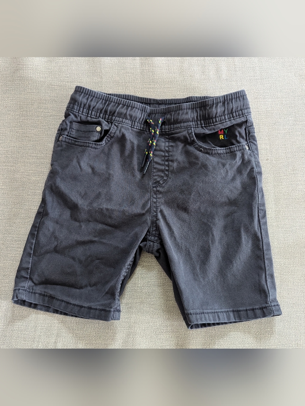 Mayoral Boys Dark Grey Chino Shorts